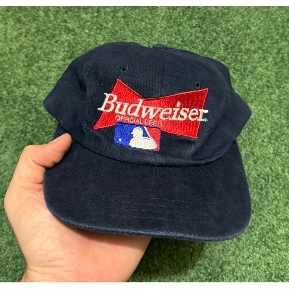 Budweiser Yankees Major League Baseball VTG USA Snapback Baseball Strapback Hat